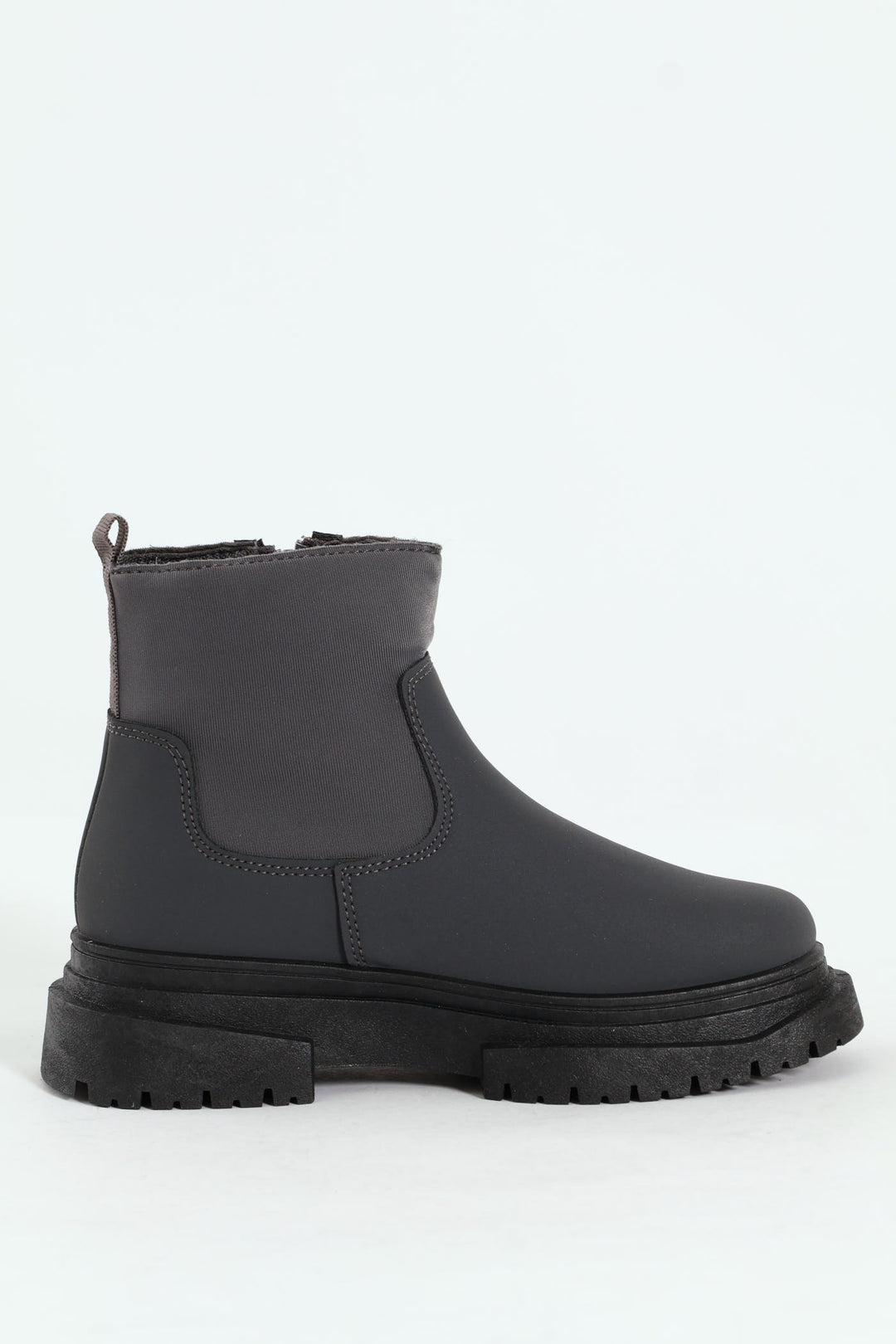 Boys Neoprene Chelsea Boot - Charcoal