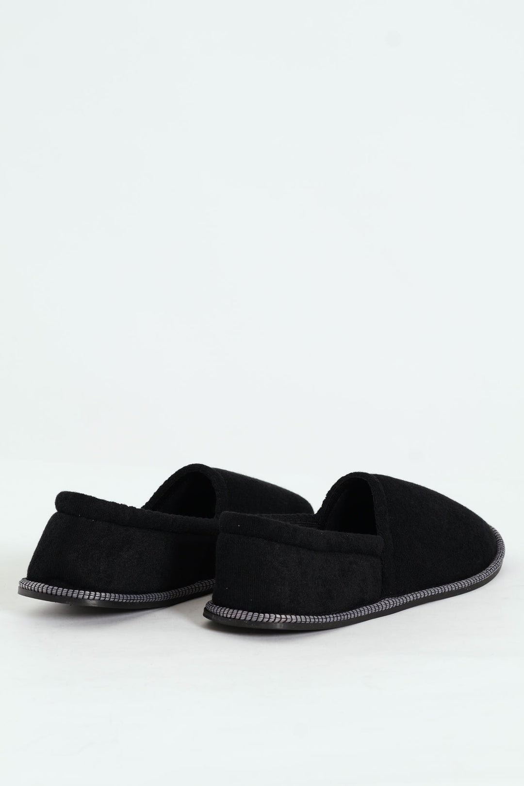 Basic Closed Back Slipper - Black