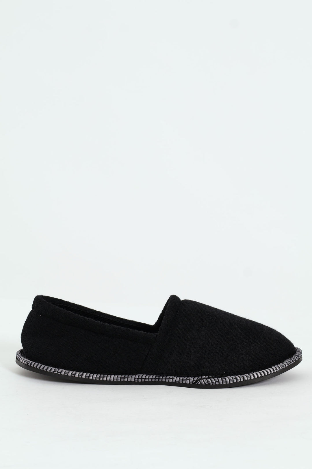 Basic Closed Back Slipper - Black
