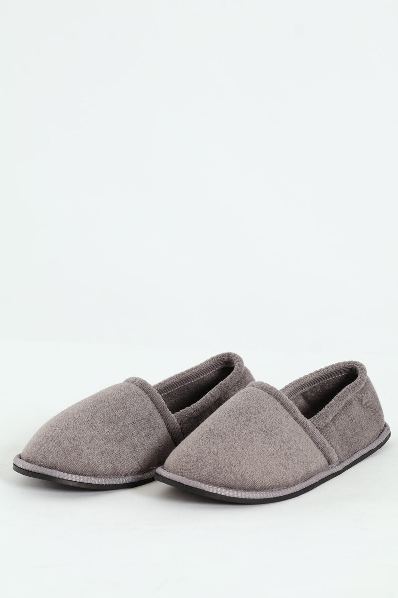 Basic Closed Back Slipper - Grey