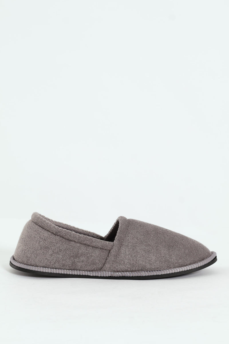Basic Closed Back Slipper - Grey