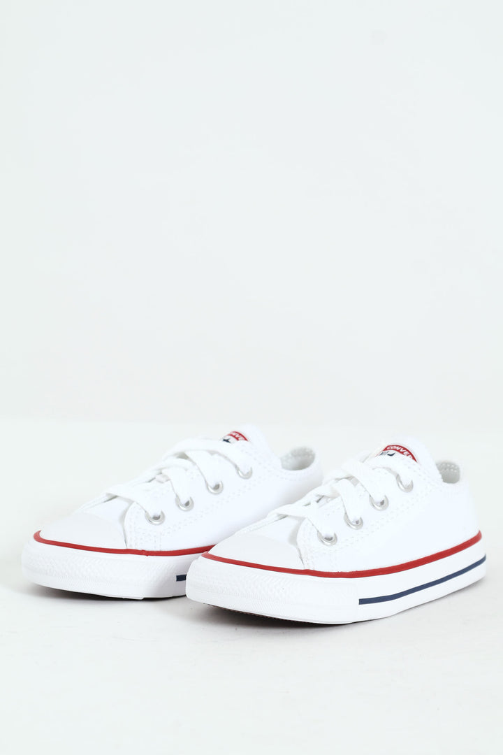 Pre-Boys All Star Low Sneaker - White