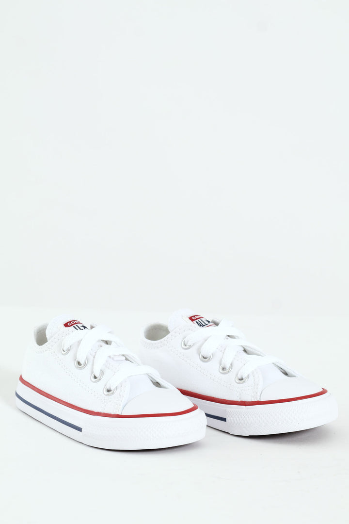 Pre-Boys All Star Low Sneaker - White