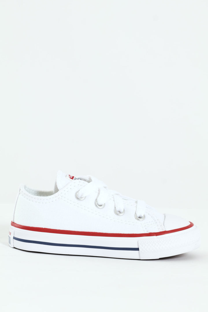Pre-Boys All Star Low Sneaker - White
