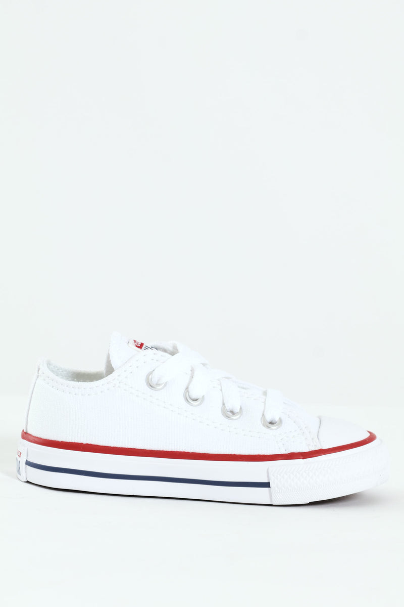 Pre-Boys All Star Low Sneaker - White