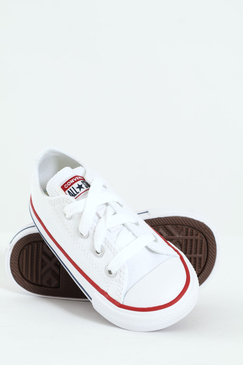 Pre-Boys All Star Low Sneaker - White