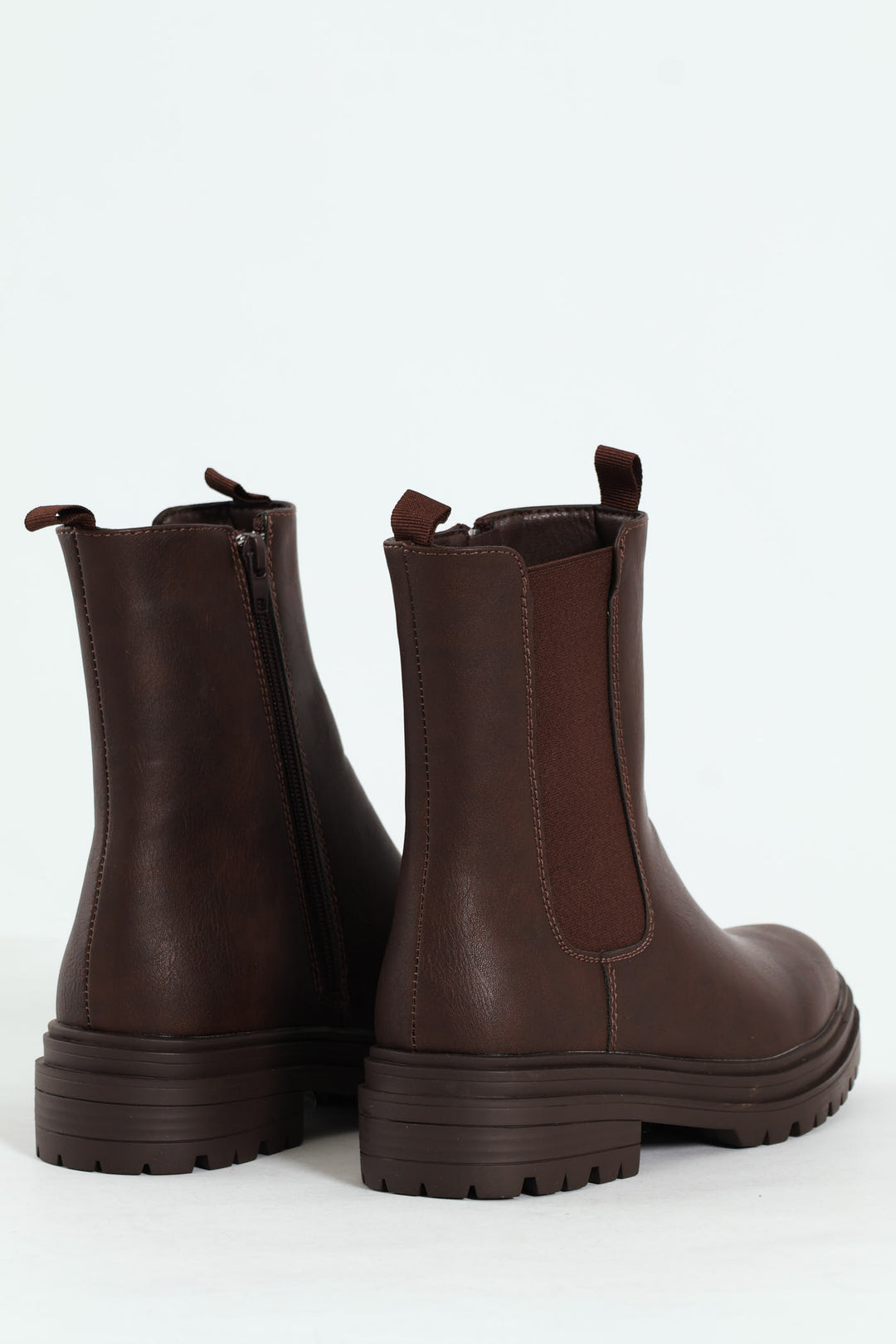 Chunky Chelsea Boot - Chocolate