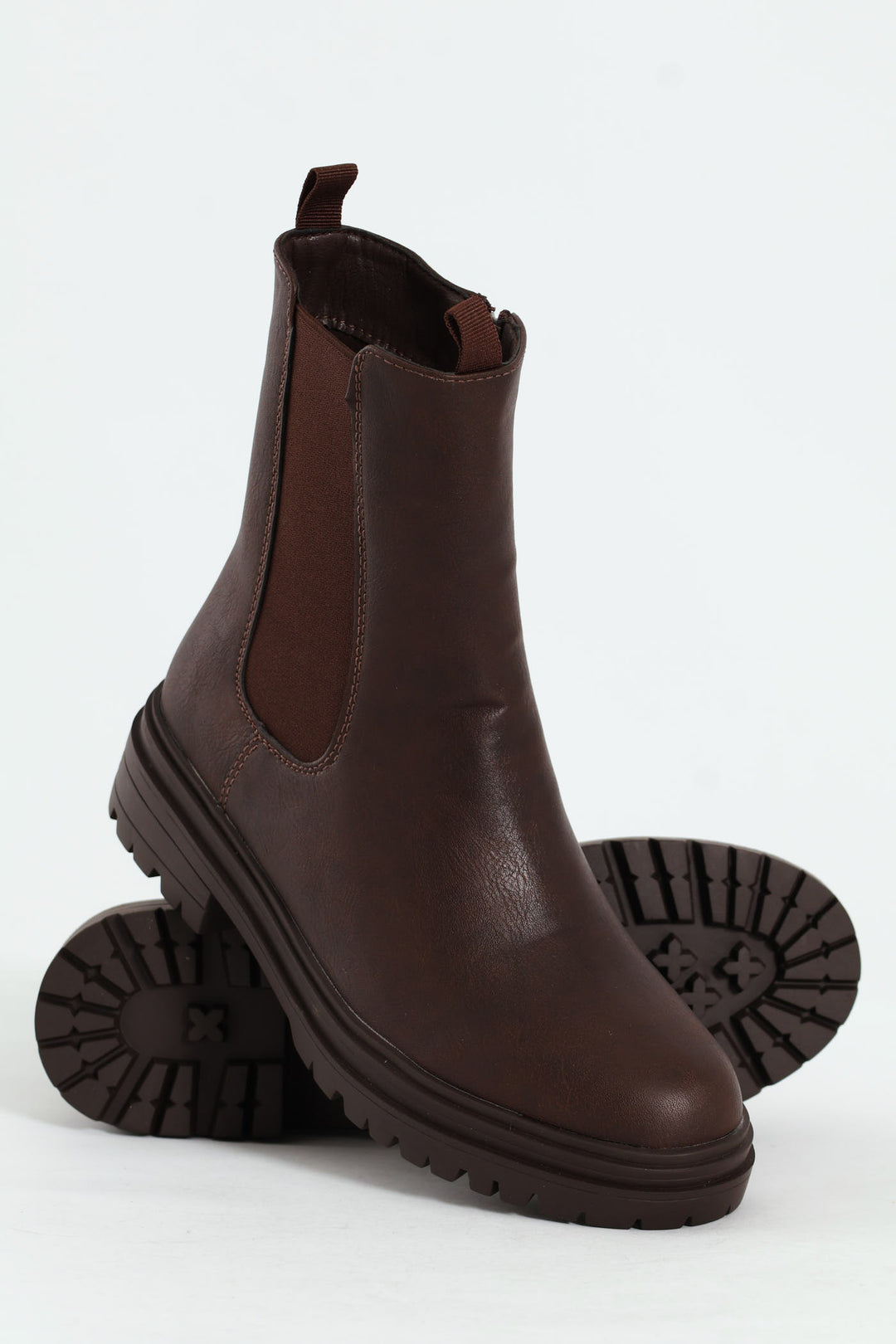 Chunky Chelsea Boot - Chocolate