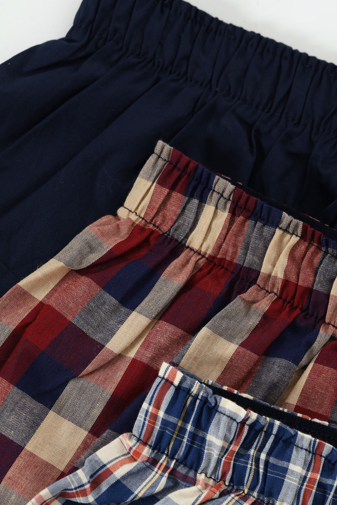 3 Pack Value Woven Boxer - Red/Blue