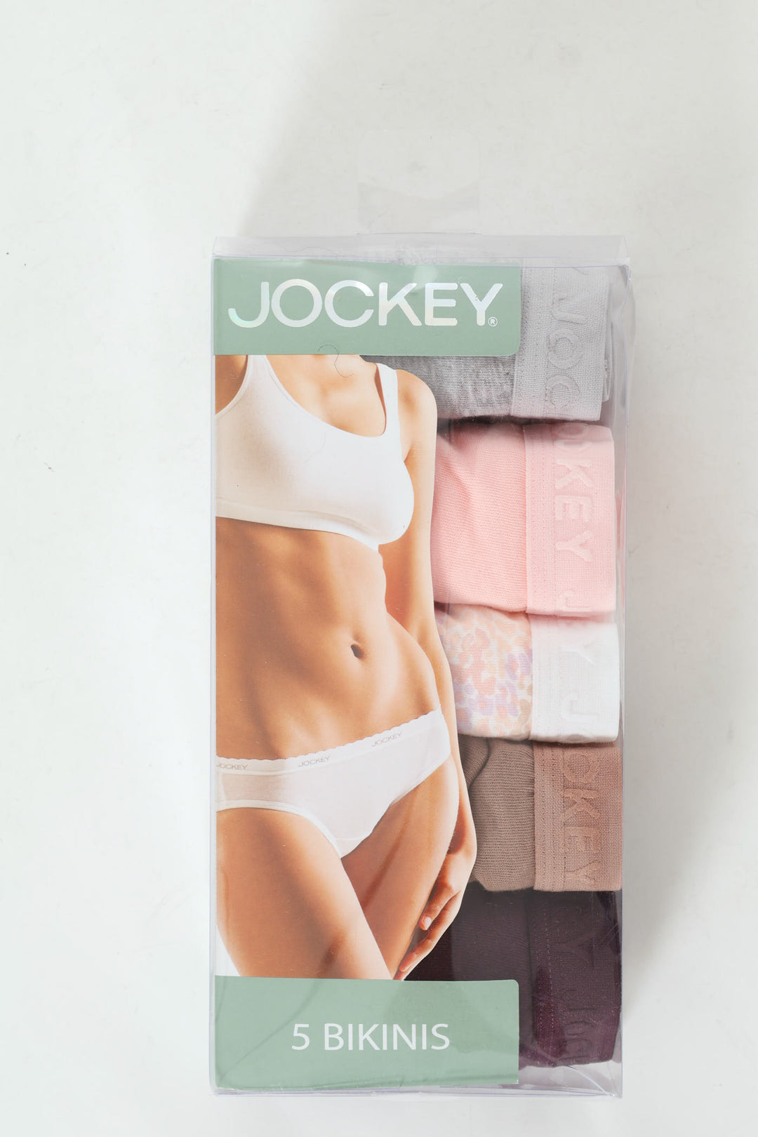 5 Pack Cotton Prints Tonal Bikni Panties - Multi