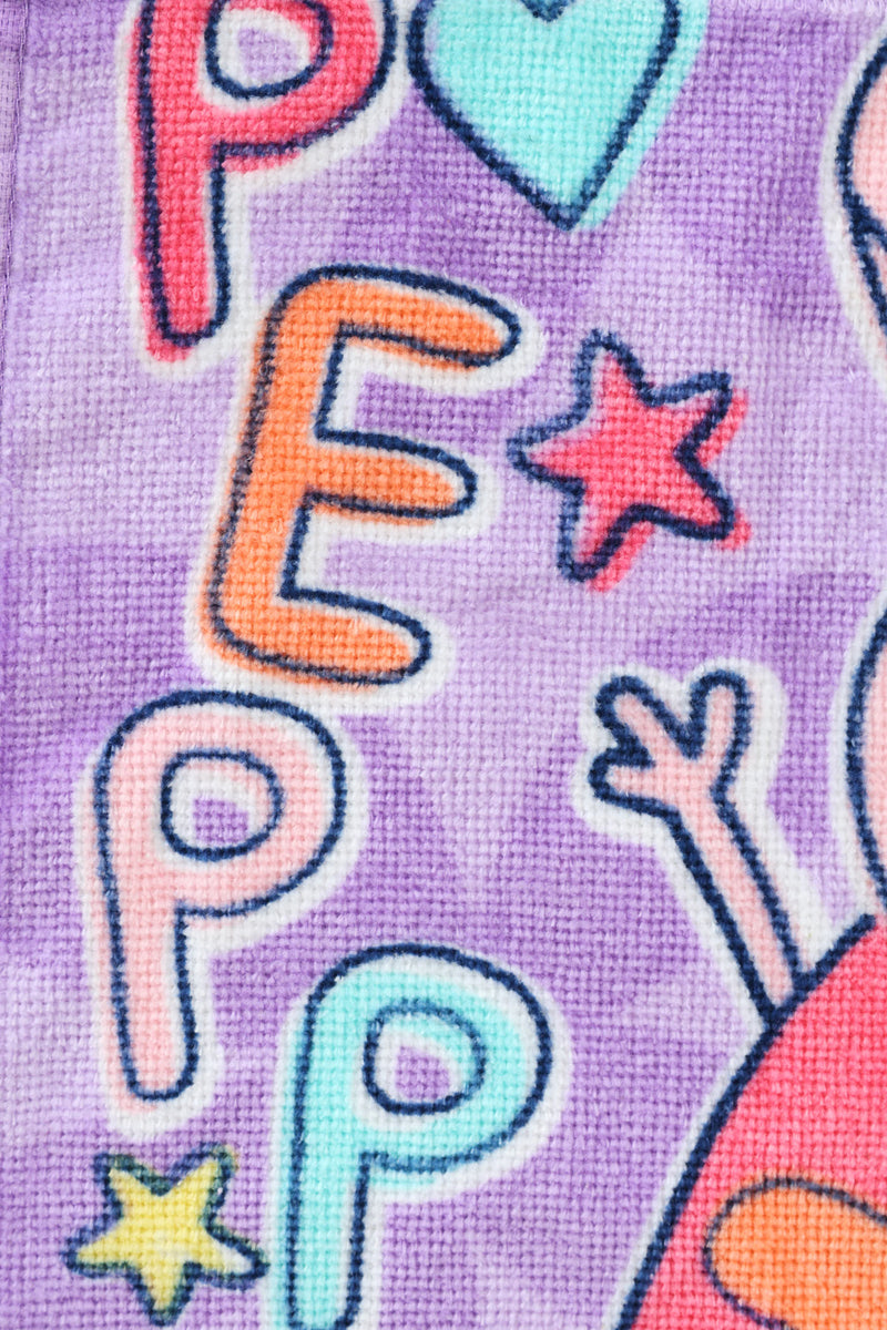 Pre-Girls Peppa Pig Face Cloth