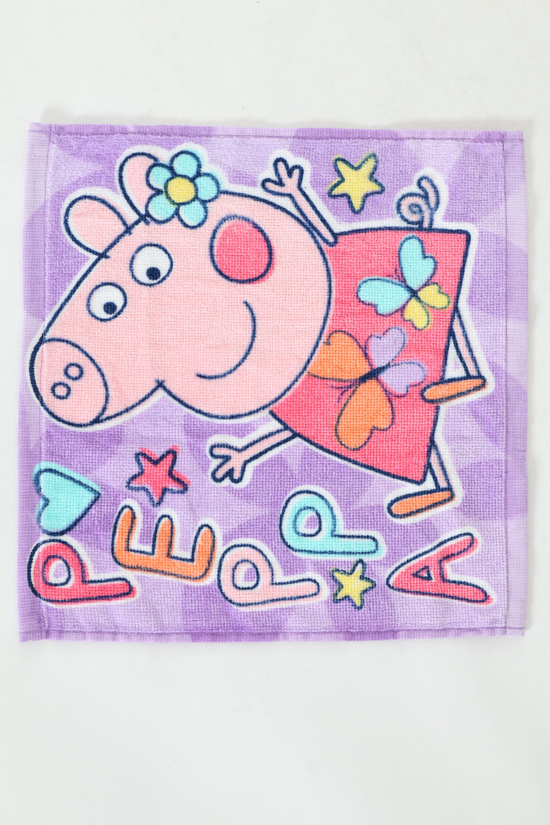 Pre-Girls Peppa Pig Face Cloth