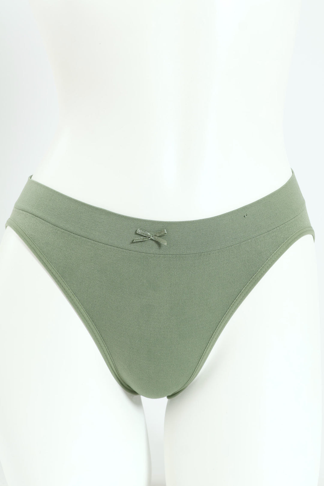 3 Pack Seamless Hi-Cut Panties - Sea/Tan/Tofu