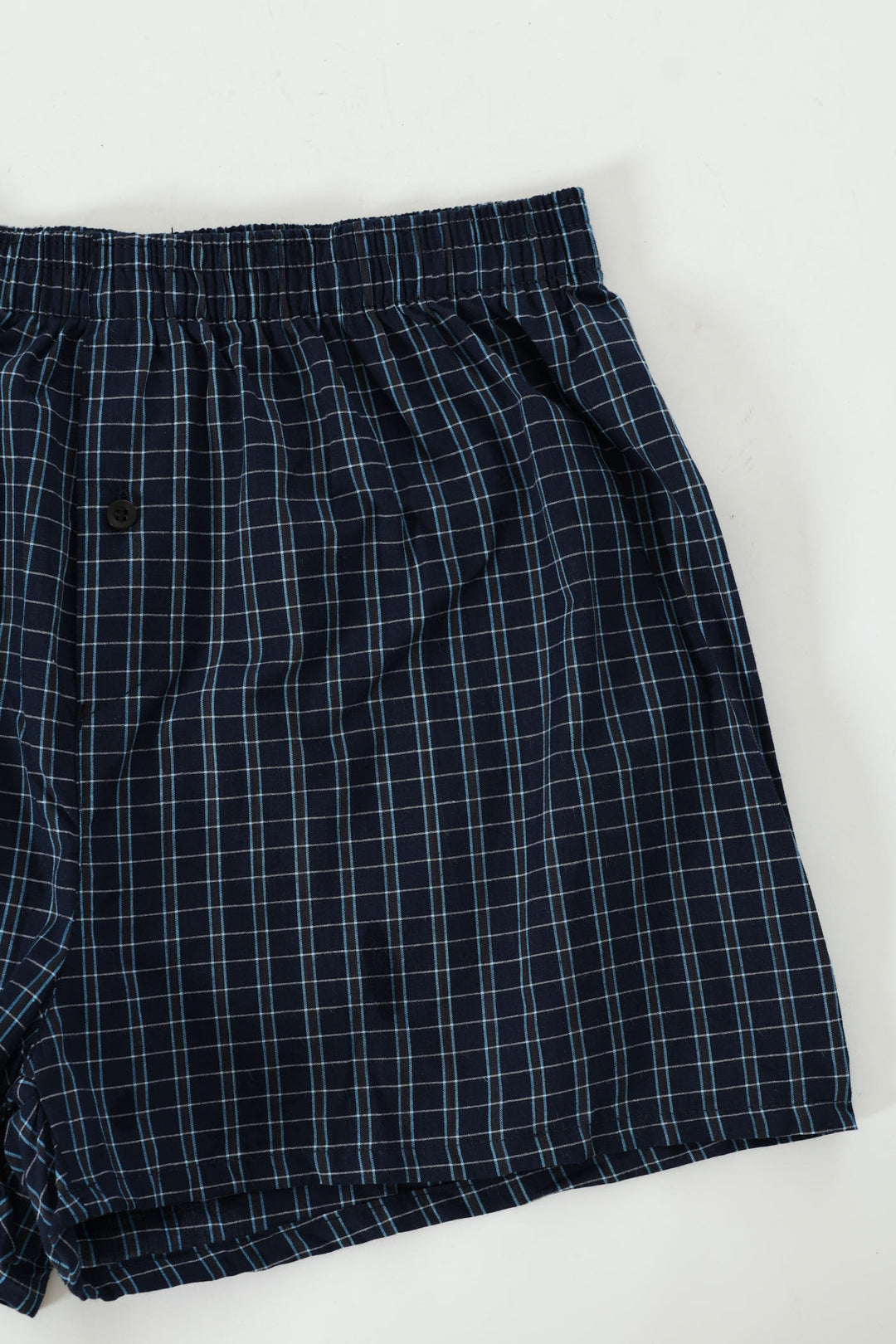 Single Fashion Woven Boxer - Blue
