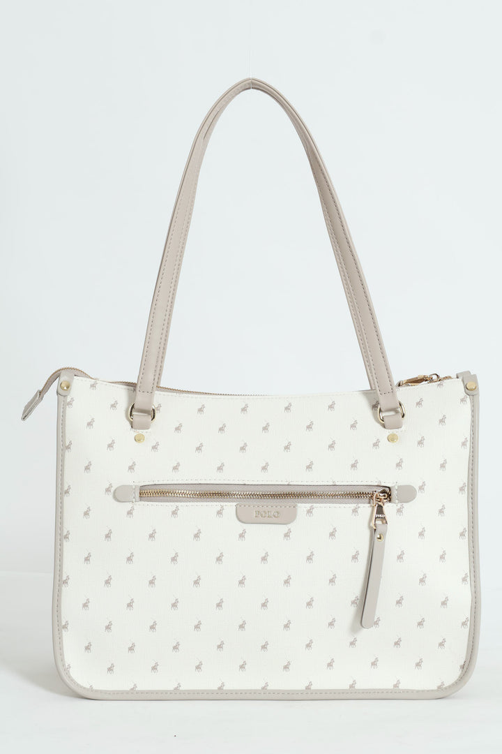 Panama Tote Bag - Grey