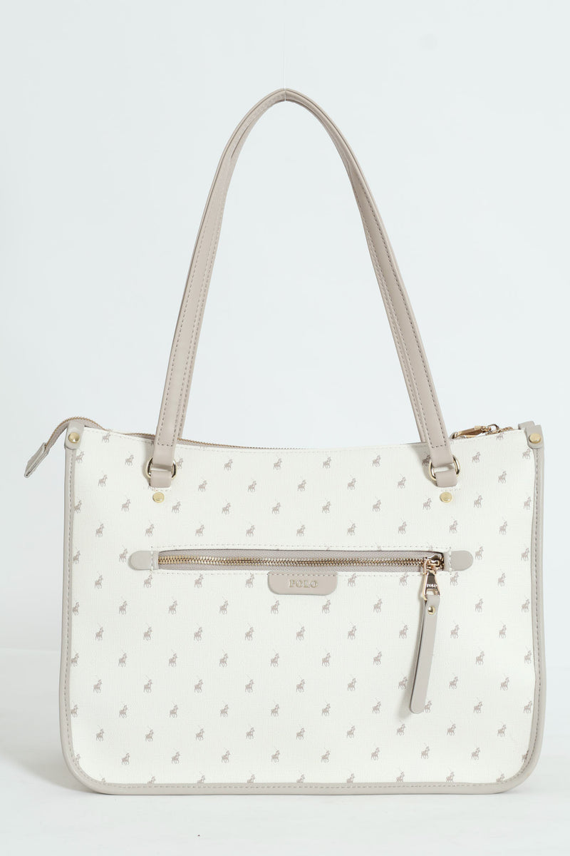 Panama Tote Bag - Grey