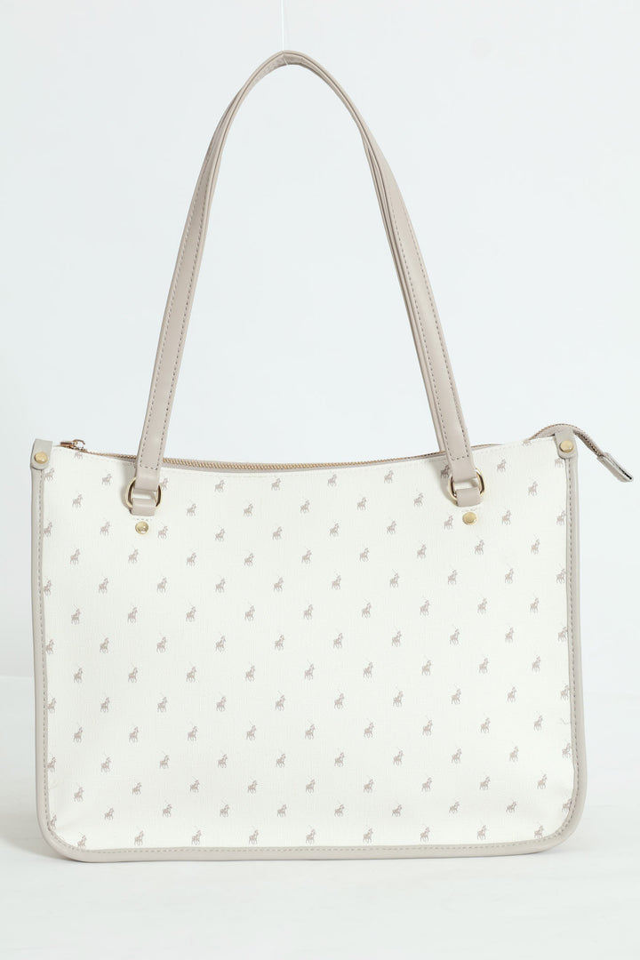 Panama Tote Bag - Grey