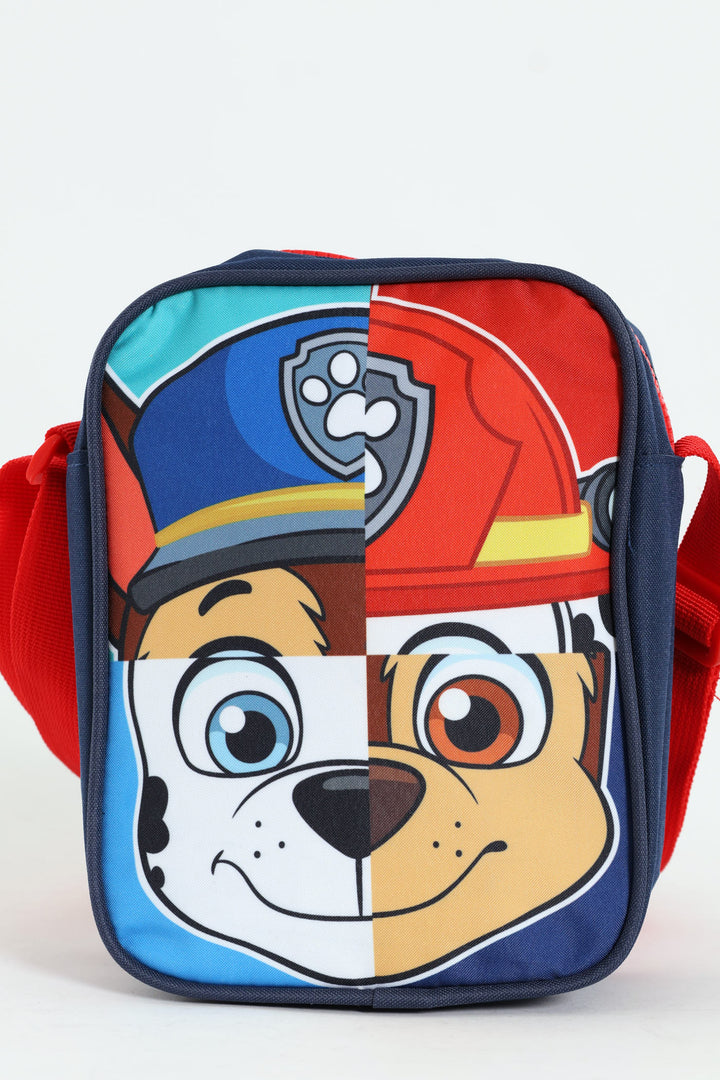 Pre-Boys Paw Patrol Sling Bag - Red