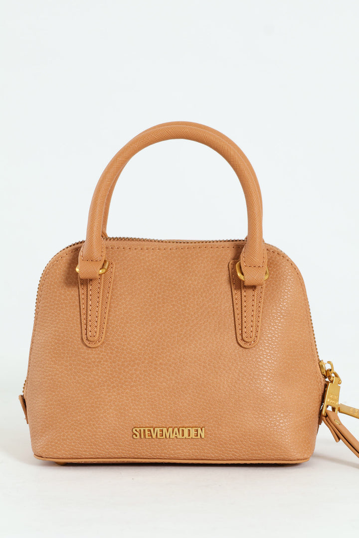 Bruling Dome Crossbody Bag - Tan