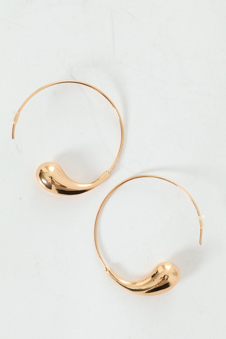 Bubble Hoop - Gold