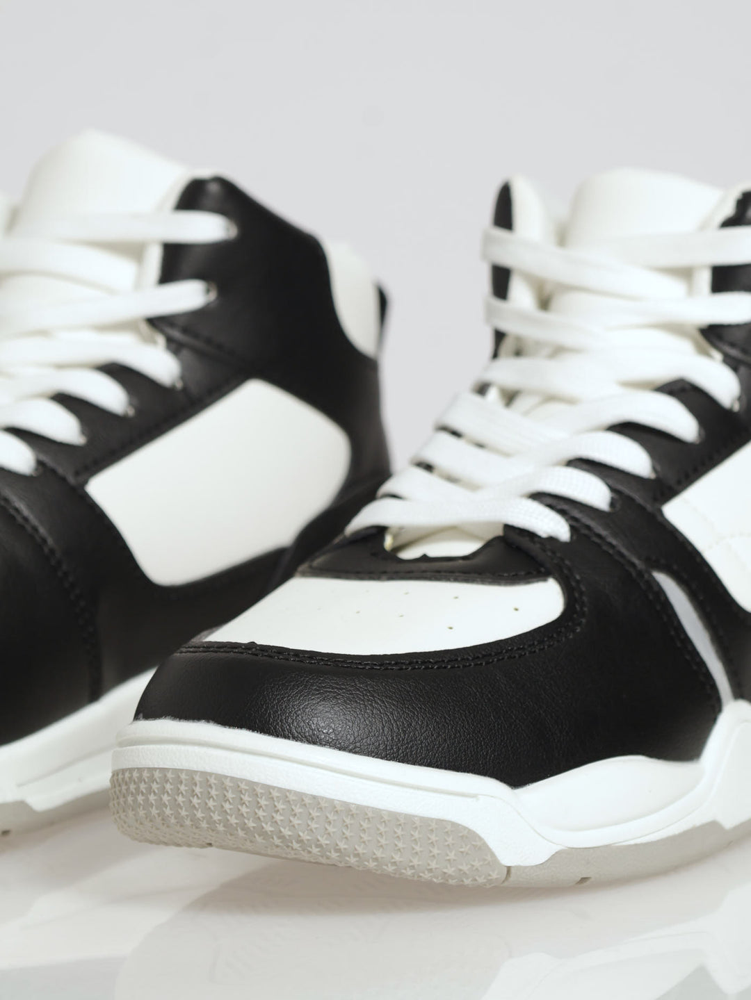 Boys Retro Sneaker - White/Black