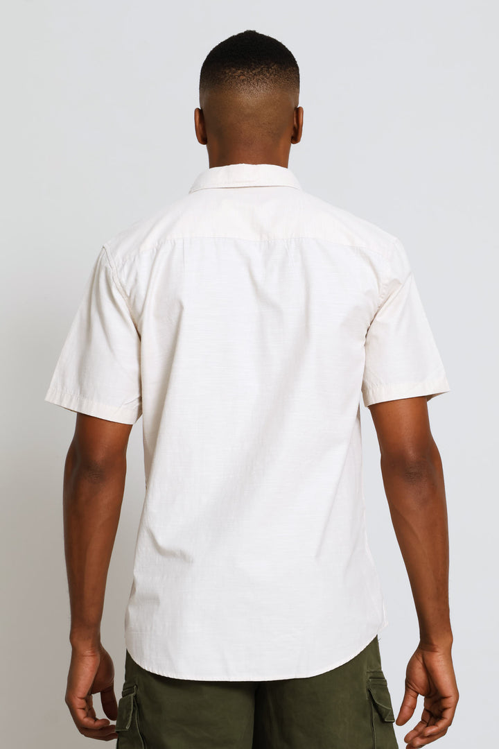 Ringspun Slub Shirt - Stone