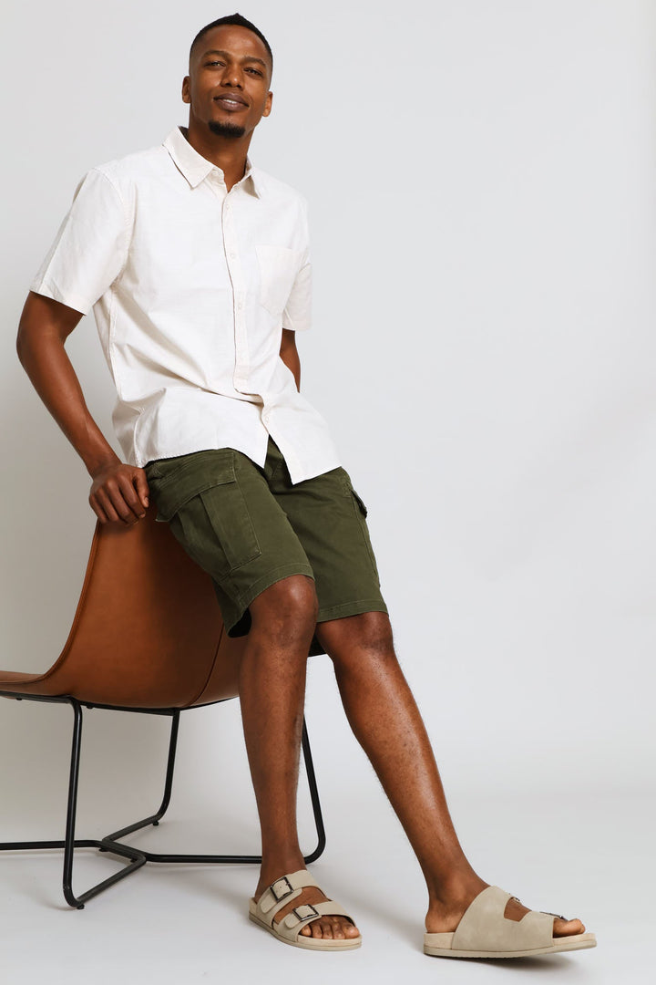 Ringspun Slub Shirt - Stone