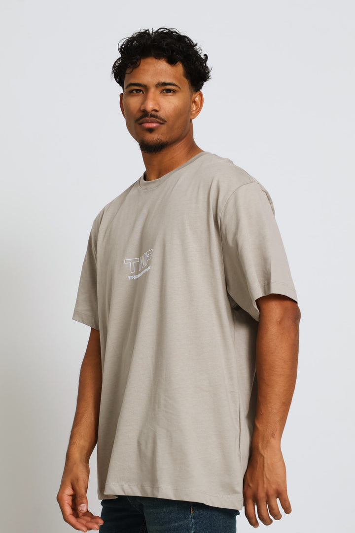 U Zumu 2.0 Relaxed Tee - Stone