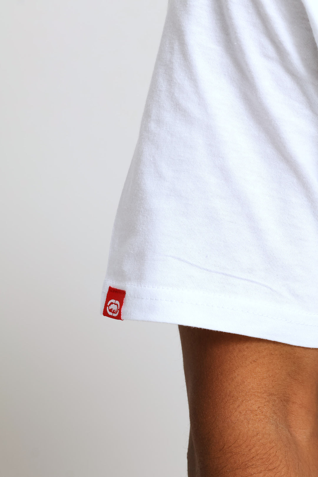 Chest Print Tee - White