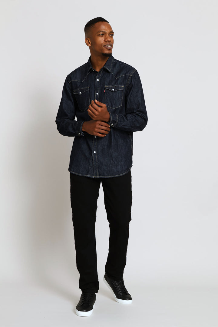 502 Leaf Taper Denim - Black