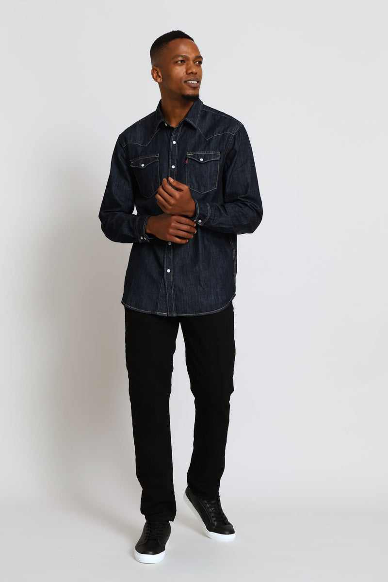502 Leaf Taper Denim - Black