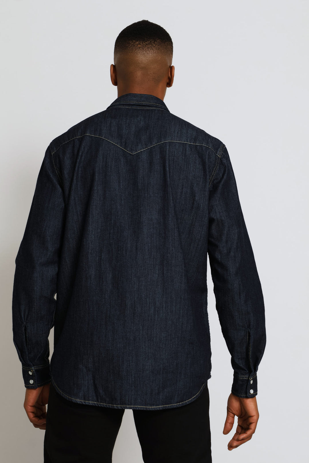 Std Za Classic Western Shirt - Indigo