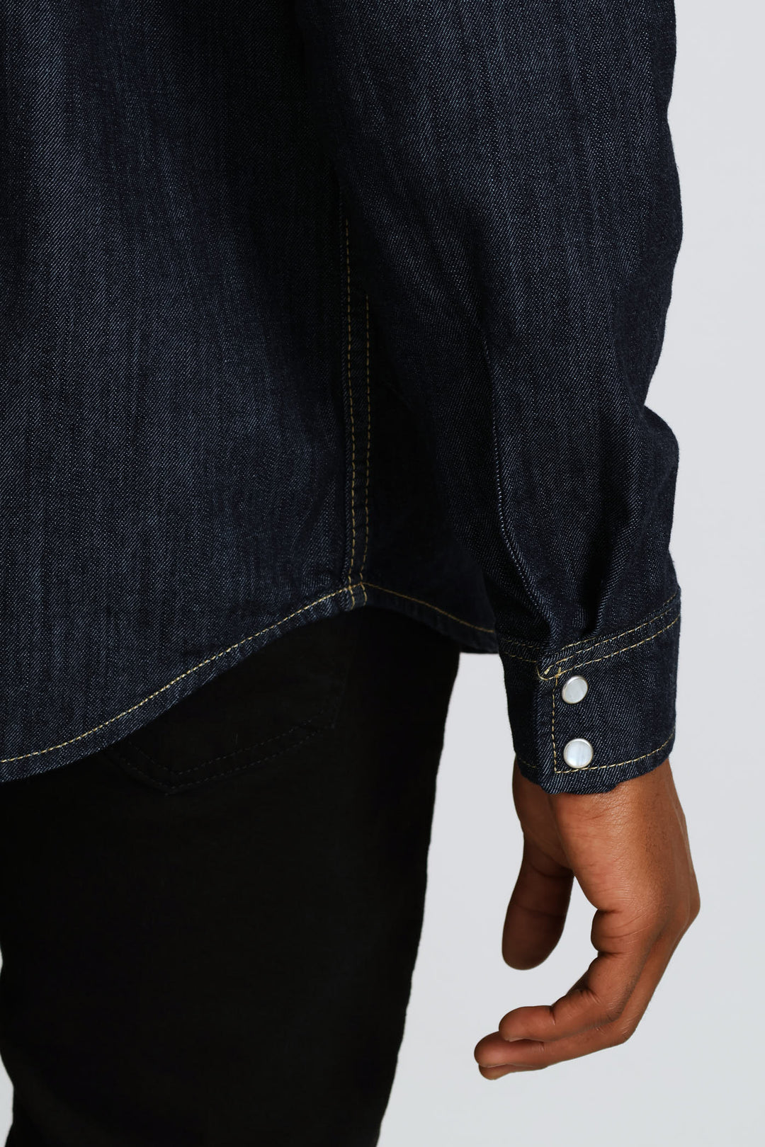 Std Za Classic Western Shirt - Indigo