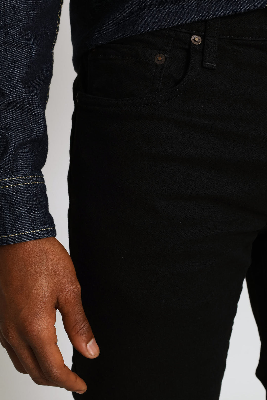 502 Leaf Taper Denim - Black