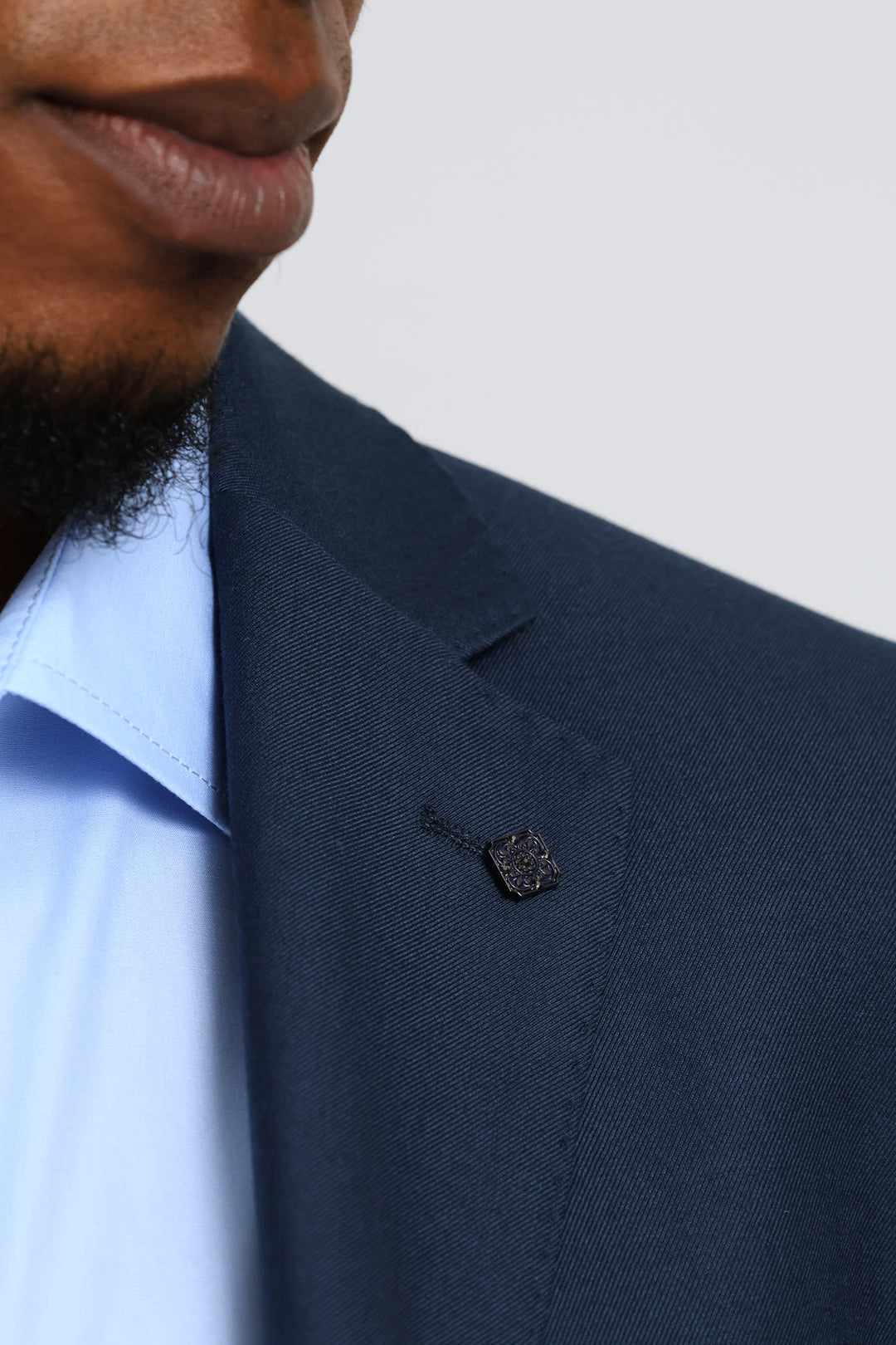 Regular Fit Viscose Blend Suit Jacket - Petrol