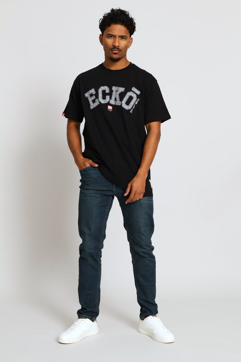 Embroidered Tee - Black