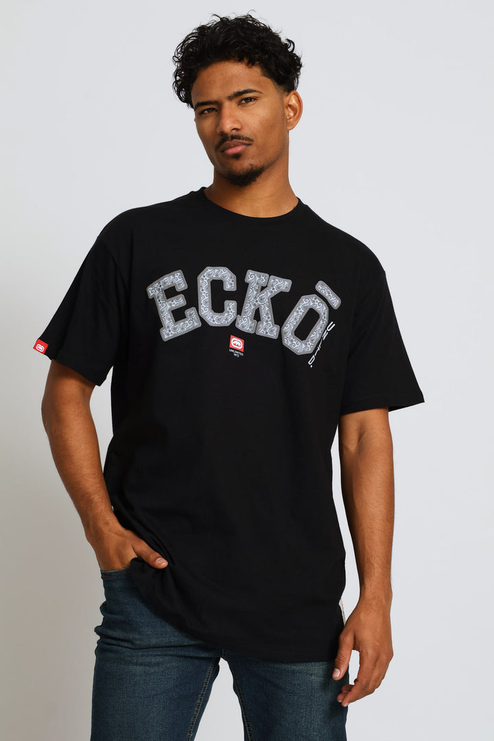 Embroidered Tee - Black
