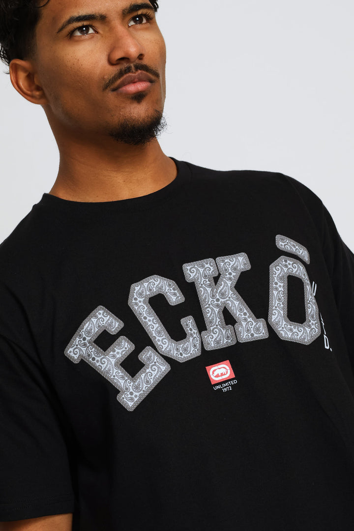 Embroidered Tee - Black