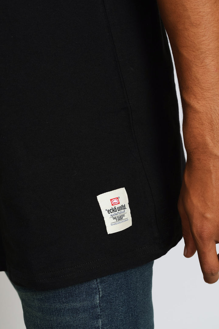 Embroidered Tee - Black