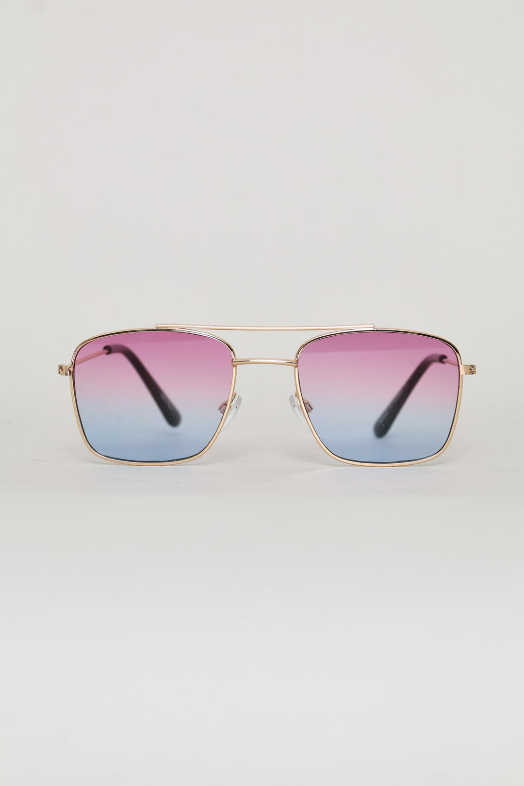 Girls Gold Tips Ombre Aviator Sunglasses - Multi
