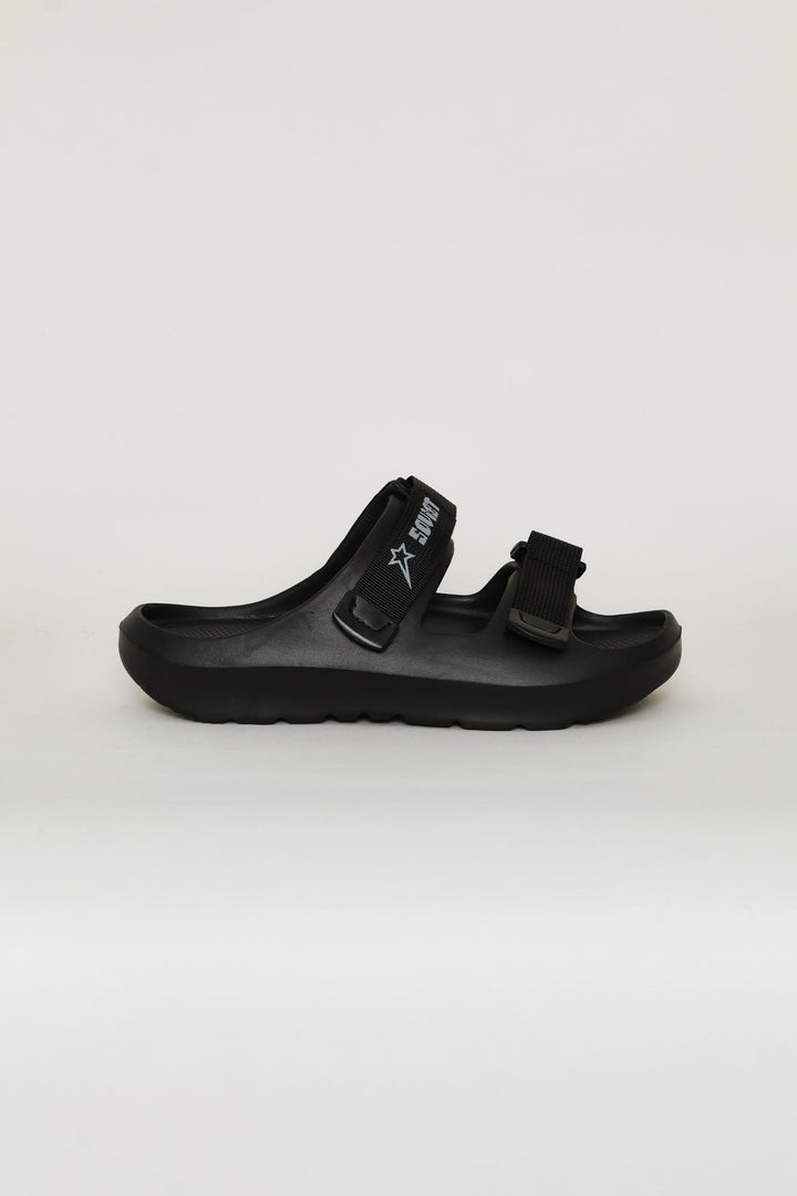 Boys Gladiator Sandal - Black