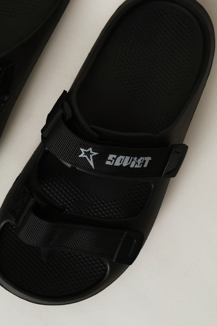 Boys Gladiator Sandal - Black