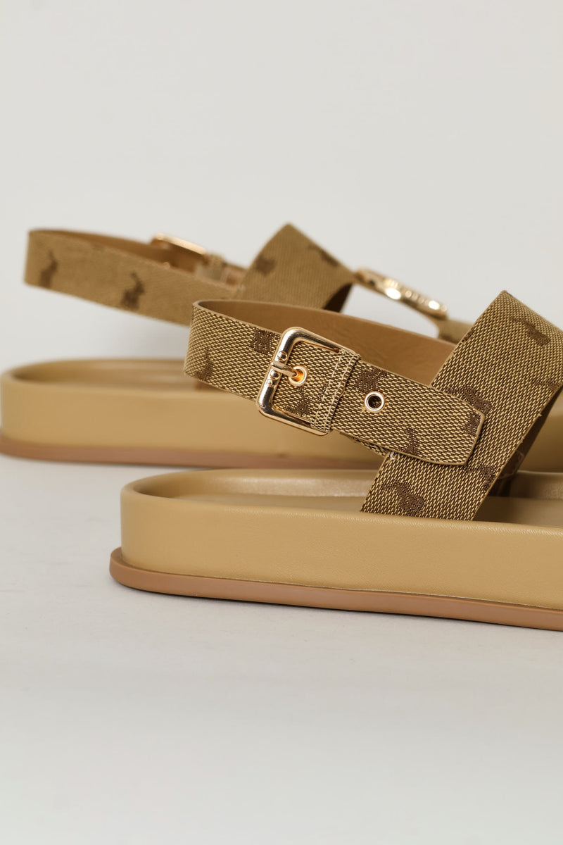 Moulded Unit Trim Sandal - Stone