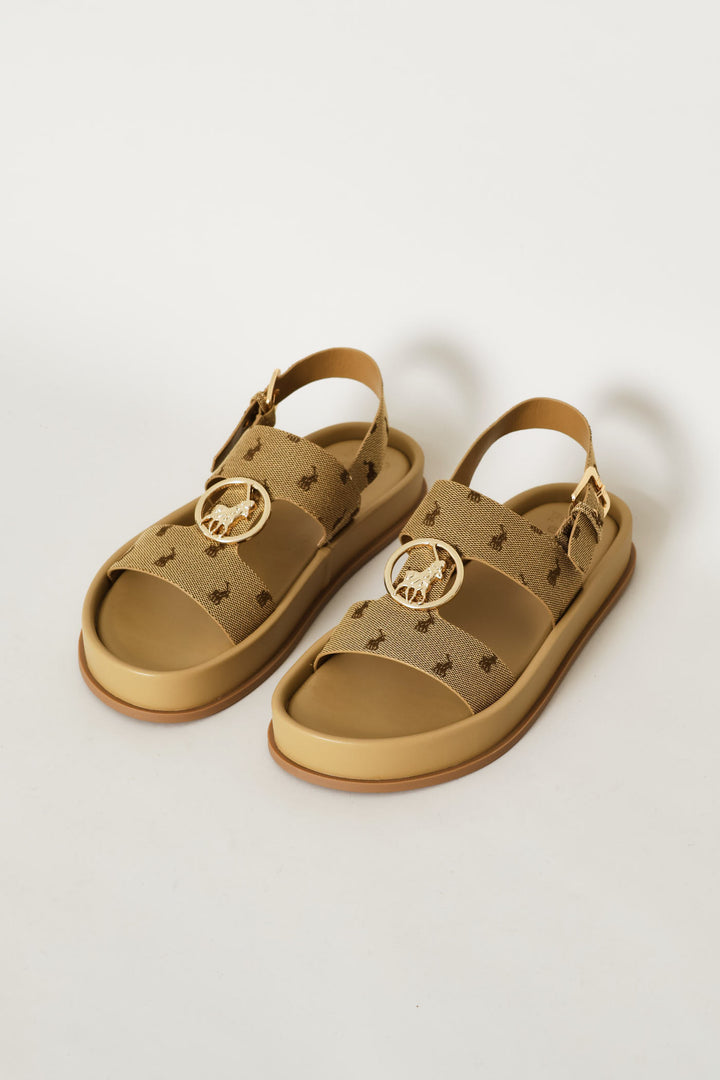 Moulded Unit Trim Sandal - Stone