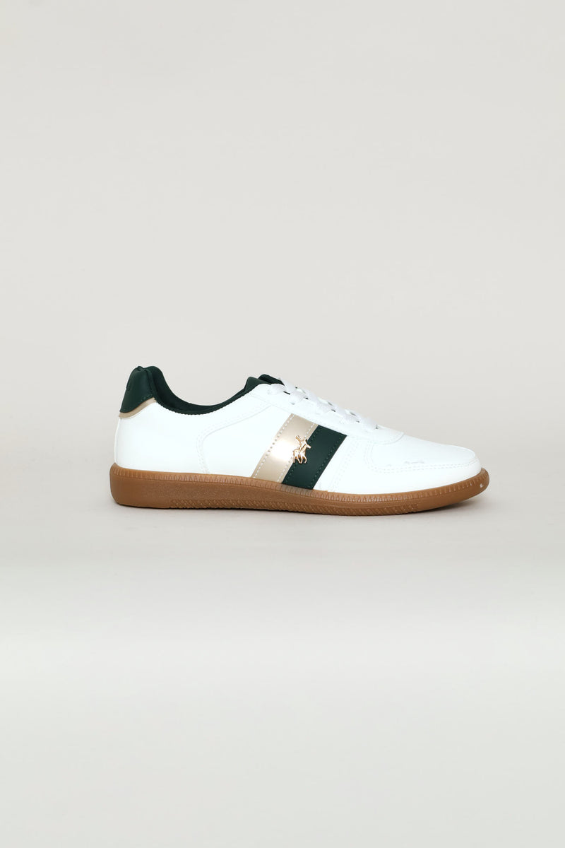 Side Flash Retro Sneaker - White