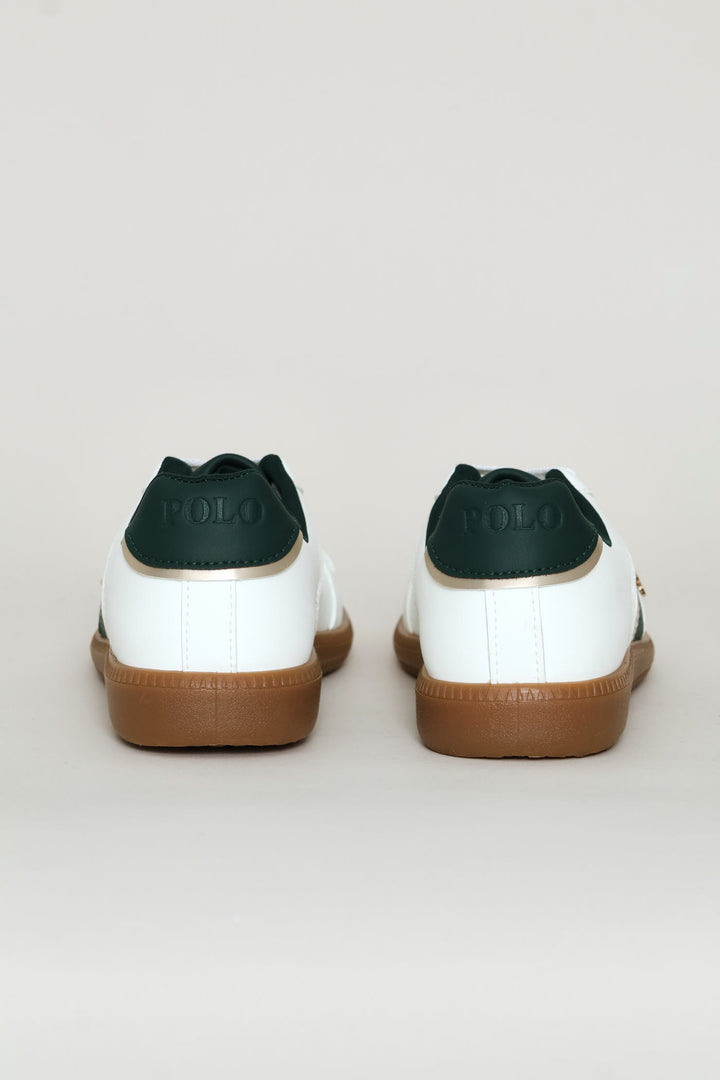 Side Flash Retro Sneaker - White