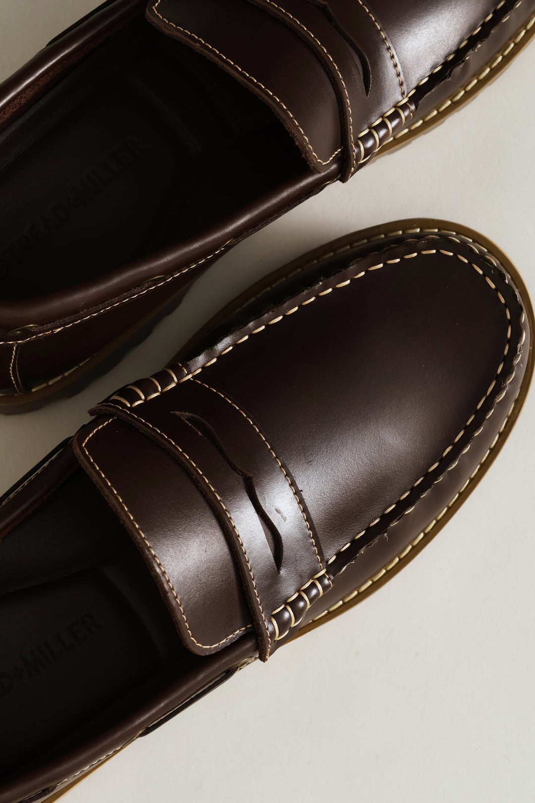 Chunky Sole Penny Moccasin Docksider - Chocolate