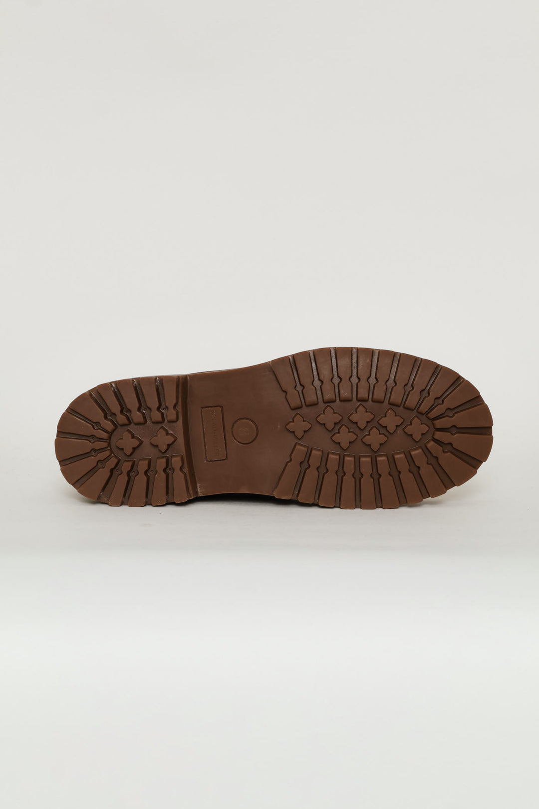 Chunky Sole Lace Up Docksider - Chocolate