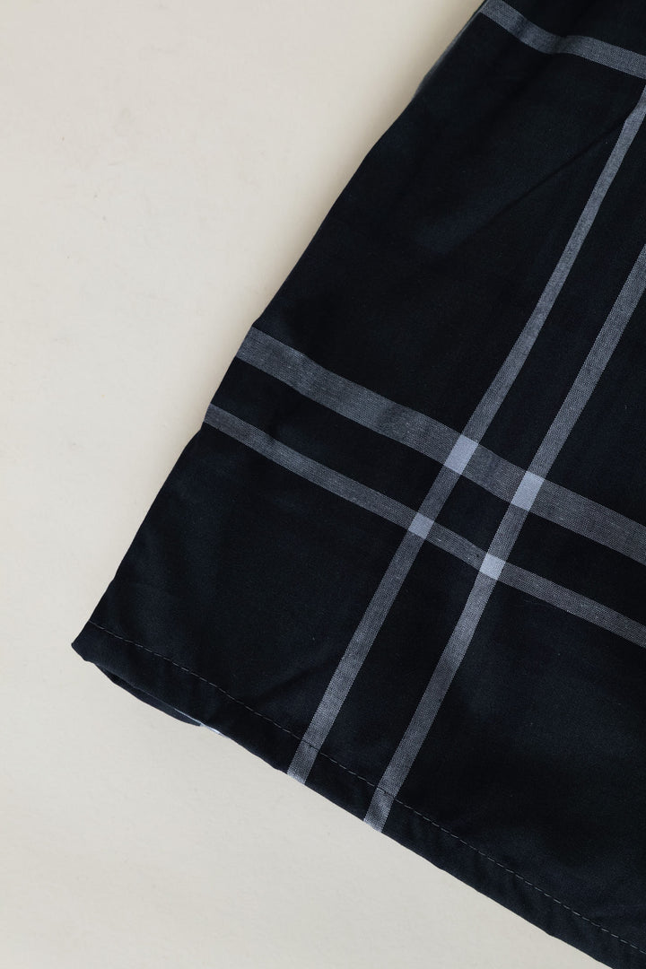 3 Pack Woven Boxers - Blue/Grey