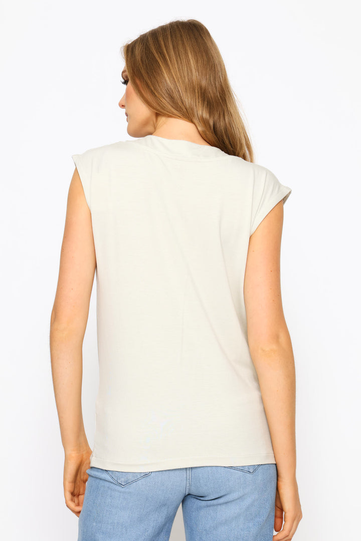 Bella Cap Sleeve T-Shirt - Sage